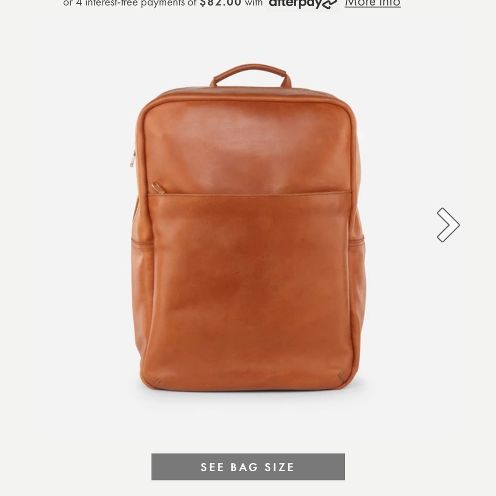 Parker Clay Mari Backpack/diaper bag